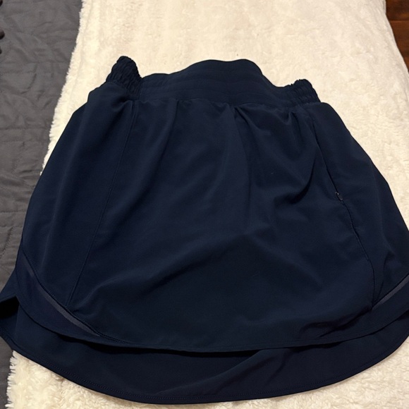 lululemon athletica Dresses & Skirts - Lululemon Athletica Dark Blue Mini Skirt